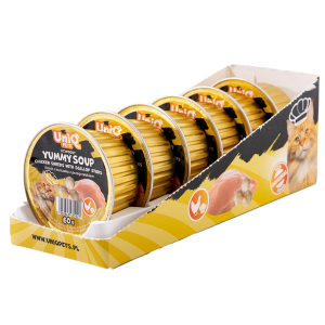 Uniq Pets | YUMMY SOUP | Karma mokra dla kota 8x30g