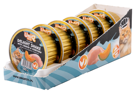 Uniq Pets | DELIGHT SHAKE | Kremowy shake dla kota 