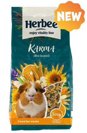 Herbee | Karma dla kawii | Opakowanie 500g