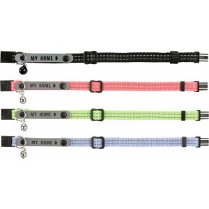 Trixie | Nylonowa obroża dla kota z adresem | My Home