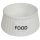 Miska ceramiczna dla psa FOOD, biała 15,5x6cm