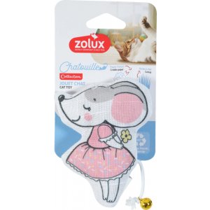 Zolux | CHATOUILLE | Zabawka dla kota dzwonek kocimiętka mysz tutu 11cm