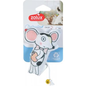 Zolux | CHATOUILLE | Zabawka dla kota dzwonek kocimiętka mysz muszka 11cm