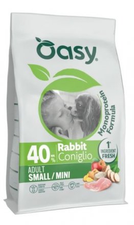Oasy | Monoprotein Small / Mini | Karma sucha dla psów małych ras - opakowanie 800g