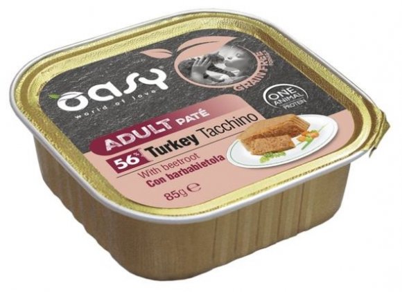 Oasy | Grain Free Pate | Tacka pasztet dla kota bez zbóż 85g