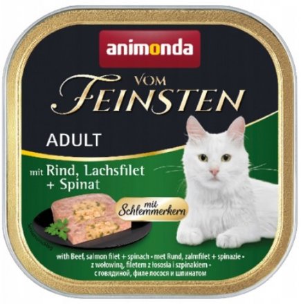 Animonda Cat | Vom Feinsten Adult - dla smakoszy | Karma mokra dla dorosłego kota - tacka 100g