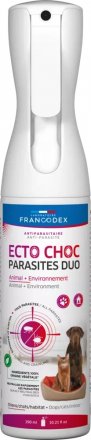 Francodex | ECTO CHOC PARADITES | Mgiełka dla psa i kota na pasożyty 290ml