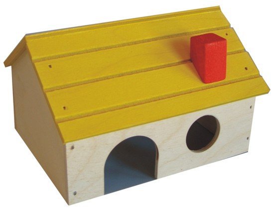 PINOKIO Domek dla chomika 16,5x11,5x11,5cm