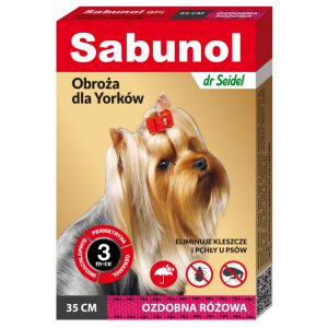 Dr Seidel | Sabunol | Obroża biobójcza dla psa 35cm