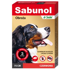 Dr Seidel | Sabunol | Obroża biobójcza dla psa 75cm