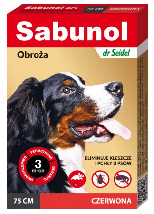 Dr Seidel | Sabunol | Obroża biobójcza dla psa 75cm