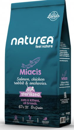 Naturea | Grainfree Lands Miacis - Cat & Kitten | Dla kociąt i kotów steryliozwanych