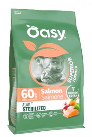Oasy | SUPERIOR Sterilized | Karma sucha dla kotów sterylizowanych