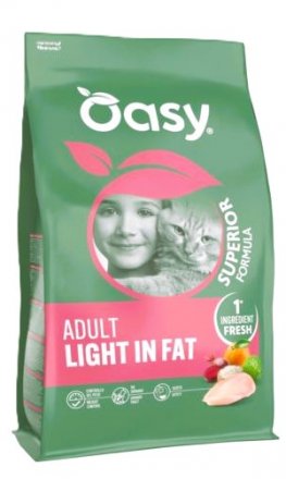 Oasy | Superior | Adult Light - karma dla kotów z nadwagą lub mało aktywnych