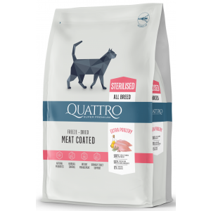 Quattro Cat | Super Premium all bread | Sucha karma dla kota 1,5kg
