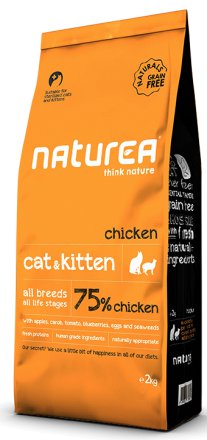 Naturea | Naturals | Cat & Kitten | Kurczak