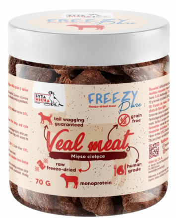 Syta Micha | Freezy Pure | 100% liofilizowane smaczki dla psa