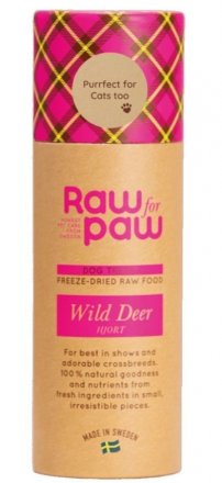 RAW for PAW | Przysmaki liofilizowane dla psa i kota | Tuba 45g