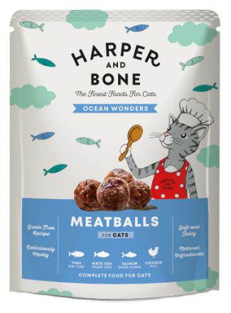 Harper & Bone Cat | Karma mokra dla dorosłego kota | Saszetka 85g