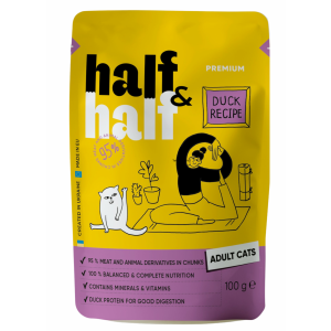 Half&Half | Karma mokra dla kota | Saszetka 100g