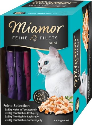Miamor | Feine Filets Mini Mix | Karma filetowa dla dorosłych kotów
