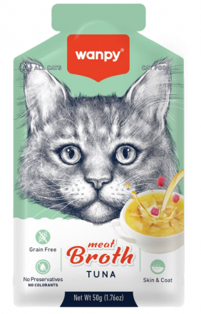 Wanpy Cat | Broth | Zupka dla kota 50g