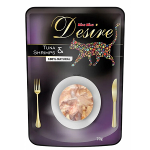 Miau Miau | Desire | Karma filetowa w zupie dla kota - saszetka 70g