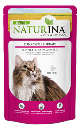 Naturina Elite | Filetowa karma dla kota w galaretce | Saszetka 70g