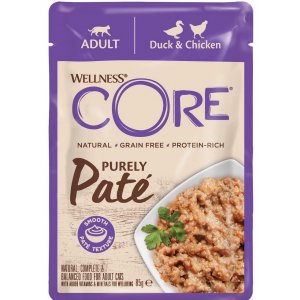 Wellness Core Cat | Purely Pate | Karma mokra dla kota saszetka 85g