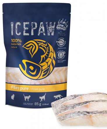 ICEPAW | Cat filet pure | Saszetka 85g