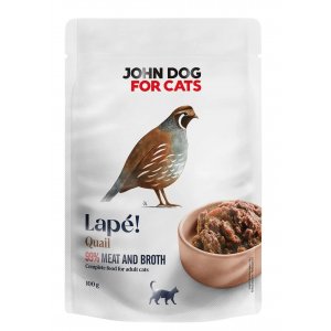 John Dog fo Cats | Lape | Monobiałkowa karma mokra dla kota