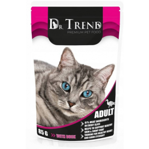 Dr. Trend | Karma mokra dla kotów | Saszetka 85g