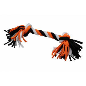 Bubu Pets | Zabawka dla psa sznur pleciony ORANGE MIX