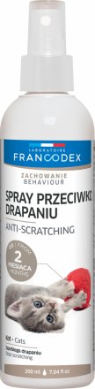 Francodex | Spray przeciwko drapaniu | Dla kotów i kociąt - 200ml