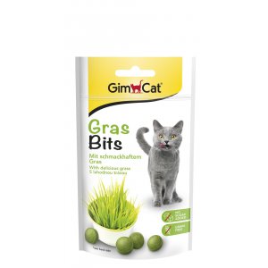 GimCat | GrassBits | Pastylki z trawą 40g