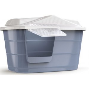 Georplast | Toaleta Villa w kształcie domku | 57,5x38,5x37cm