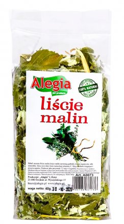 Alegia | Liście malin 40g