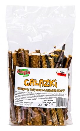 Alegia | Gałązki dla gryzoni 100g