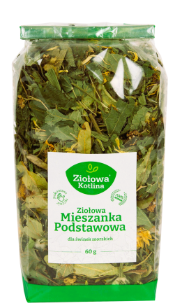 Ziołowa Kotlina | Zioła podstawowe dla świnki morskiej