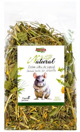 Alegia | Natural | Zielone ziółka dla szynszyli 120g