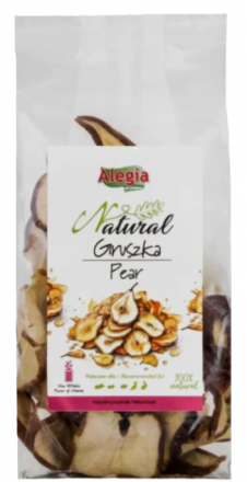 Alegia | Natural | Suszona gruszka chips 100g