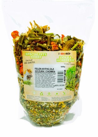 Ham Stake - Ziółka Konesera | Pełen wypas dla szczura i chomika