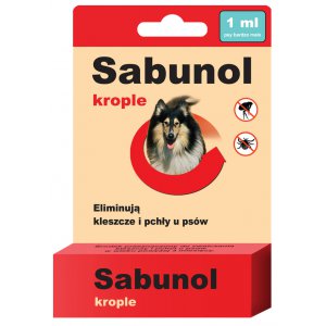 Dr Seidel | Sabunol | Krople przeciwko pchłom i kleszczom dla psów