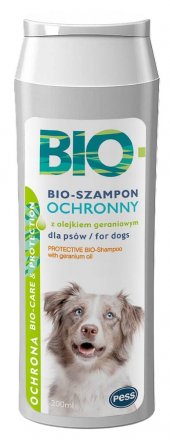 PESS | Bio-szampon z olejkiem geraniowym dla psów | 200 ml