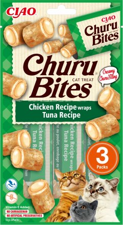 Inaba Cat | Churu Bites | Przysmaki dla kota 3x10g