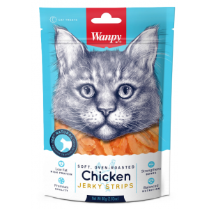 Wanpy | Chicken Jerky Strips | Paseczki z kurczaka 80g