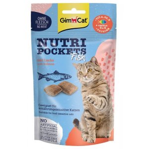 GimCat | Nutri Pocket Fish | Smaczki dla kota 60g