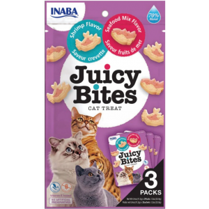 Inaba Cat | Juicy Bites | Przysmaki dla kota 3x11,3g