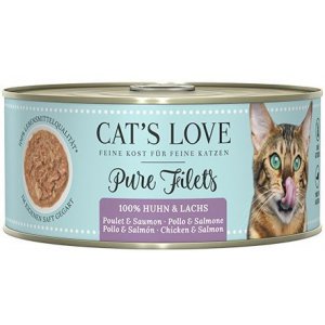 CAT'S LOVE | Filet Pur | Karma filetowa dla kota 100g