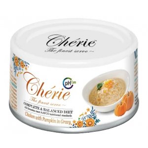 Cherie | Karma dla kota dorosłego na parze | Puszka 80g